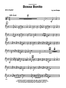 Bossa Bonito - 3rd Bb Trumpet 