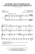 Fanfare And Concertato On "I Stand Amazed In The Presence" (arr. Jon Paige & Brad Nix)