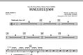 Hallelujah - Percussion 1