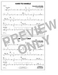 Hard to Handle (arr. Paul Murtha) - Cymbals