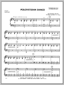 Polovetzian Dance - Piano 