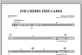 The Cherry Tree Carol - Percussion 2