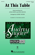 At This Table (arr. Audrey Snyder)