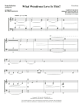 What Wondrous Love Is This? (arr. Heather Sorenson) - Keyboard String Reduction