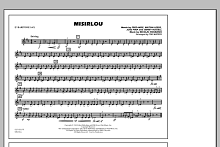 Misirlou - Eb Baritone Sax 
