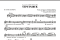 September (arr. Paul Murtha) - Bb Tenor Saxophone