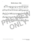 Beliebte Annen - Polka (score & part) from Graded Music for Tuned Percussion, Book I