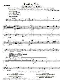 Leading Men: Songs That Stopped The Show (Medley) - Trombone 