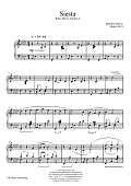 Siesta  (From Piano Music Vol 4)