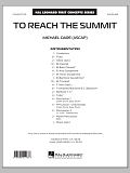 To Reach the Summit - Conductor Score (Full Score)