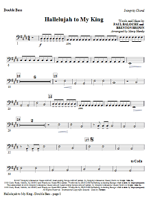 Hallelujah To My King - Double Bass 