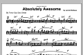 Absolutely Awesome - Solo Sheet