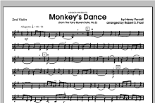 Monkey's Dance (from The Fairy Queen Suite, No. 2) - Violin 2 