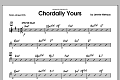 Chordally Yours - Solo Sheet
