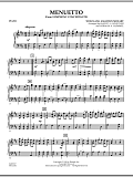 Menuetto (from Symphony Concertante) - Piano