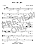 Dreamsong (Piano Feature With Band) - Bb Clarinet 1