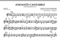 Andante Cantabile (from String Quartet, Op. 11) - Violin 3 (Viola Treble Clef)