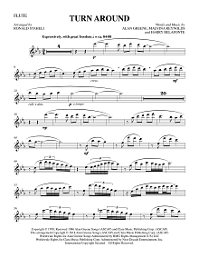 Turn Around (arr. Ronald Staheli) - Flute 
