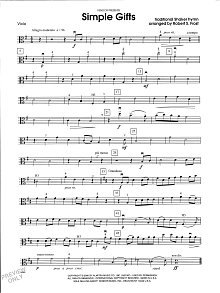 Simple Gifts - Viola 