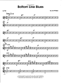 Bottom Line Blues - 4th Trombone 