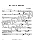Knick Knack For Percussion - Percussion 1