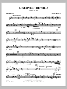 Discover The Wild - Bb Clarinet 2 