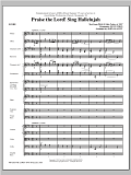 Praise The Lord! Sing Hallelujah - Full Score