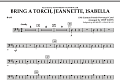 Bring a Torch, Jeannette, Isabella - Bass