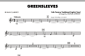 Greensleeves - Bb Bass Clarinet