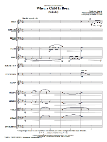 When A Child Is Born (Soleado) - Full Score 