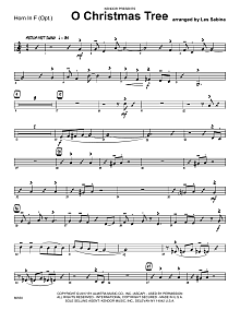 O Christmas Tree - Horn in F 