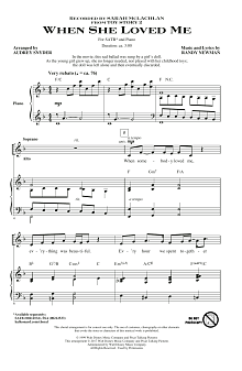 When She Loved Me (from Toy Story 2) (arr. Audrey Snyder) 