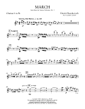 March from Suite for Variety Orchestra, No. 1 - Bb Clarinet 1