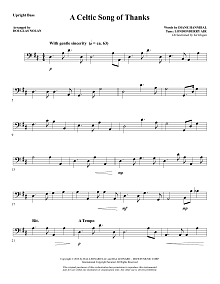 A Celtic Song of Thanks - Upright Bass 