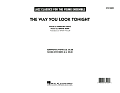 The Way You Look Tonight - Conductor Score (Full Score)