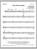 More Than Amazing - Double Bass