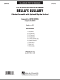 Bella's Lullaby (Clarinet Ensemble with Opt. Rhythm Section) - Full Score