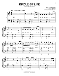 Circle Of Life (arr. Phillip Keveren)