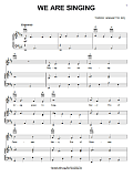 We Are Singing