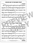 (You've Got It) The Right Stuff (arr. Ishbah Cox) - Bb Tenor Sax