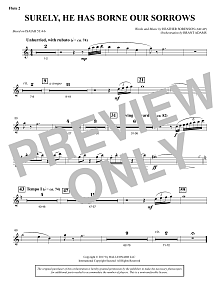 Surely, He Has Borne Our Sorrows - Flute 2 