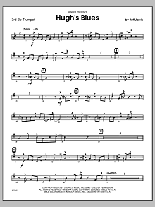 Hugh's Blues - 3rd Bb Trumpet 