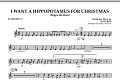 I Want A Hippopotamus For Christmas - Bb Trumpet 2