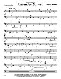 Lavender Sunset - Eb Baritone Saxophone