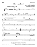 Here I Am, Lord - Oboe