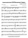 Ceremonial And Commencement Classics - 2nd Bb Trumpet