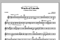 Words of Lincoln - F Horn