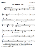 You, You Are God - Trumpet 2 & 3