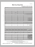 Raise Up A Song Of Joy - Full Score