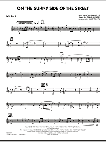 On The Sunny Side Of The Street - Alto Sax 2 